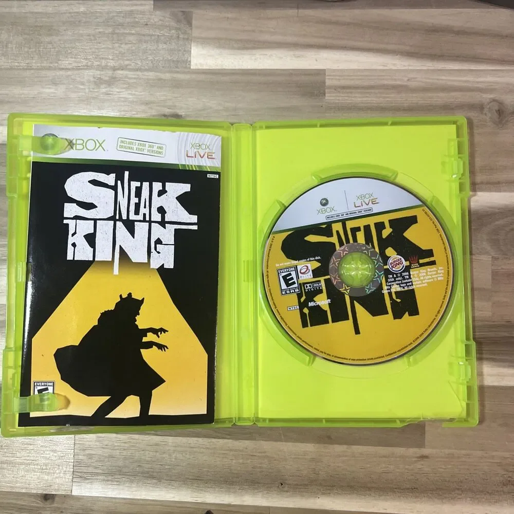 Sneak King Xbox 360 (Brand New Factory Sealed US Version) Xbox 360,Xbox,Xbox 360